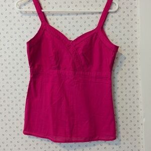 🩷 3/$25 Gap Small Juniors Size small pink straps shell top baby doll